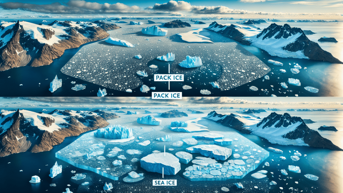 Unterschied zwischen Packeis und Meereis